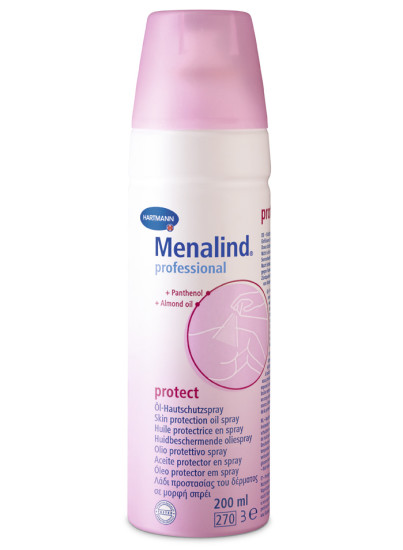 Aceite protector Menalind - Hidratar la piel de un paciente encamado