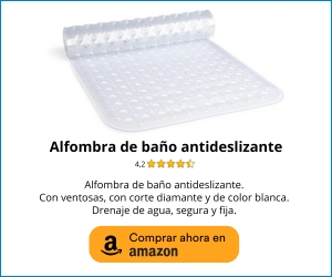 Alfombra de baño antideslizante