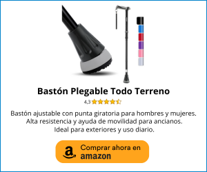 Bastón Plegable Todo Torreno