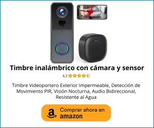 Timbre inalámbrico con cámara