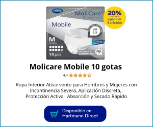 Pañal MoliCare Mobile 10 gotas